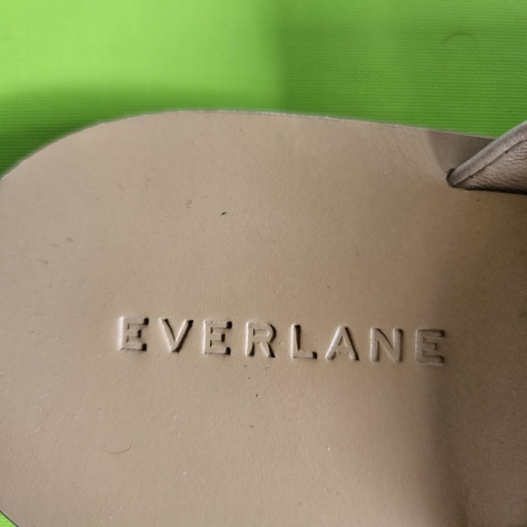 Everlane Baby pink leather slides, size 8 - Picture 4 of 7